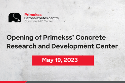The Primekss Concrete Research and Development Center is the most modern and largest, science-based, private concrete research center in the Baltics and Eastern Europe.